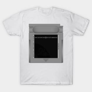 White Light / White Heat Game Cartridge T-Shirt